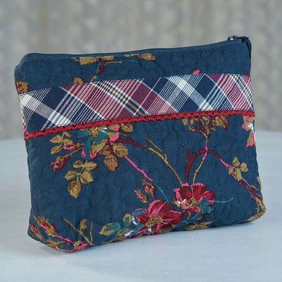 April Cornell Wild Rose Cosmetic Bag Bundle NWT - Picture 3 of 3